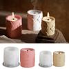 Multifuntional Craft Mold Storage Bowl Moulds Flower Pattern Vase Molds for Making Resin or Plaster Candle Holders