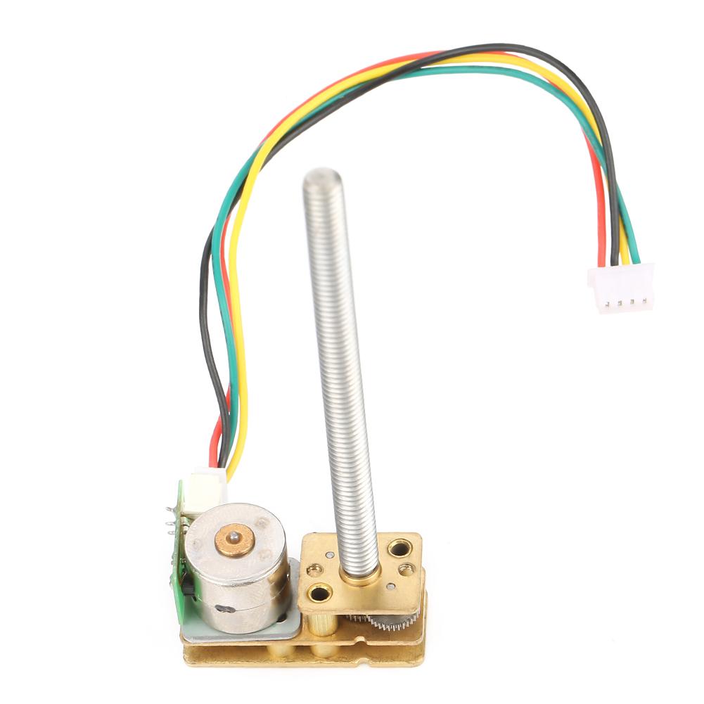 GM1024BY10 M455 2 Phase 4 WiRe All Metal Gear Stepping Reduction Motor DC 5V (15RPM)