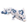 Movable Joints 3D Printed Dragon Cartoon Handicraft 3D Rotatable Articulated Dragon Realistic Figurine