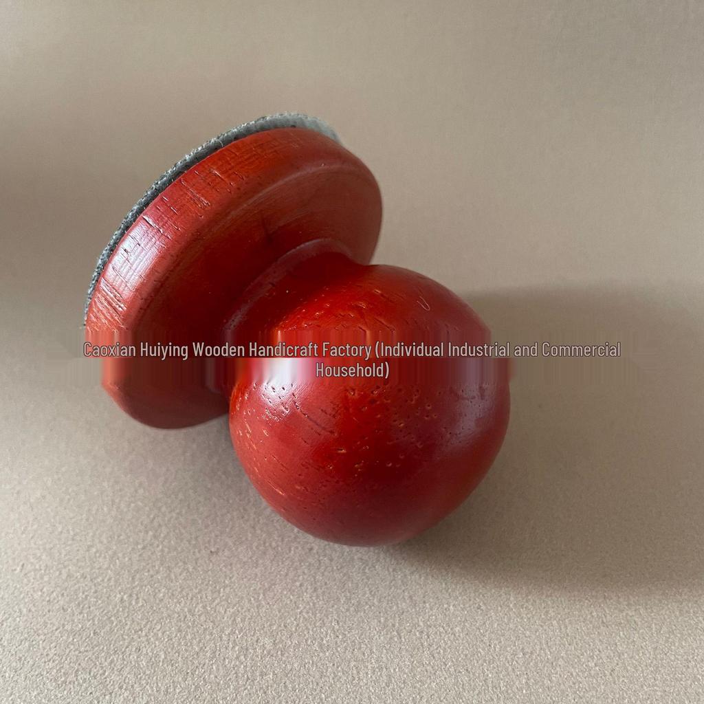 Detachable Wooden Pet Nail Grinding Board - Round Dog Foot Scraper & Grinder