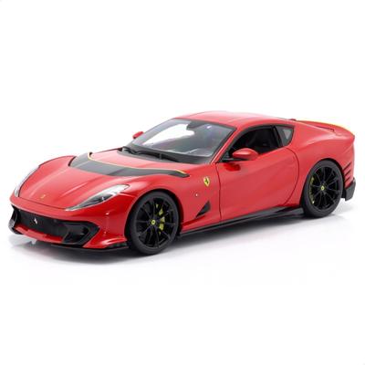 Bburago Scale Ferrari 812 Competizione Red Diecast Model Car Finished Product RD 1/18 / 18-16019