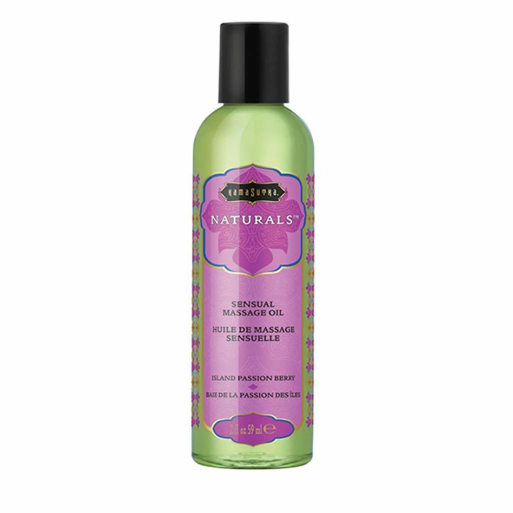 Massage Oil - Kama Sutra Naturals Massage Oil Island Passion Berry 59 Ml