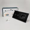 Bingoelec Wifi Tuya Control Smart Home Appliances 1 2 3 Gang Light Wall Electrical Sockets and Switches
