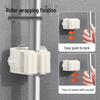 Strong Adhesive Mop & Broom Holder - No-Drill Wall Mount Hook for Bathroom
