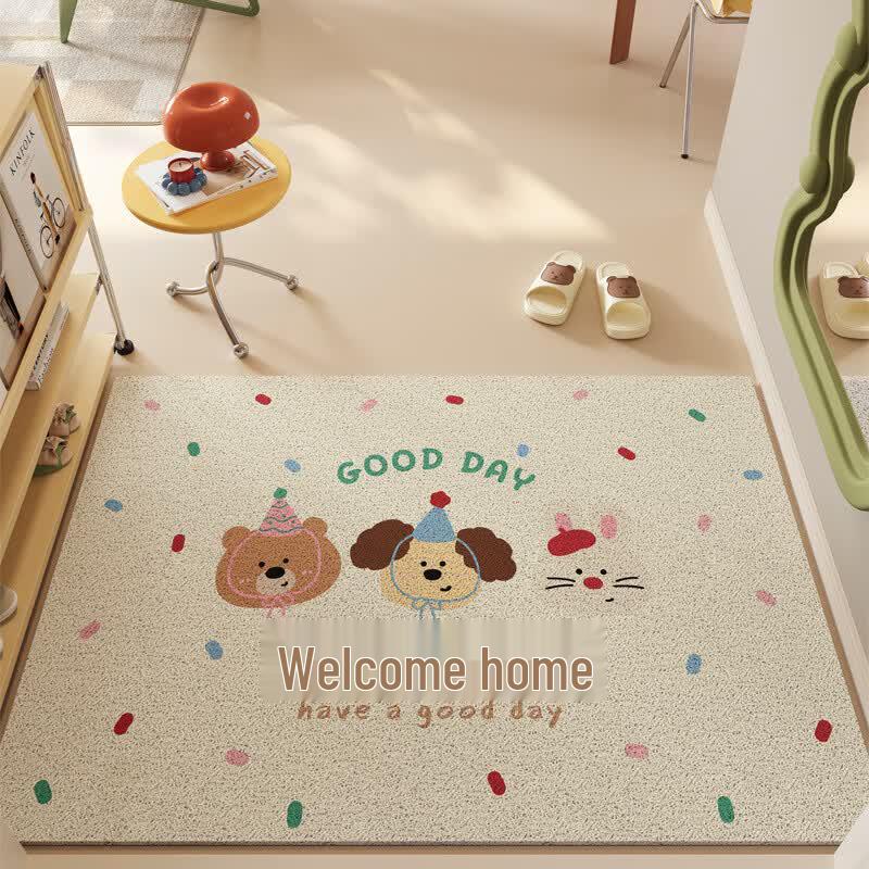 Cartoon Customizable Coil Entryway Mat