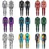 3D Digital Printing Stage Performance Costumes Adults Halloween Events Carnival Theme Party Cosplay Outfit Pretend Game Jumpsuit