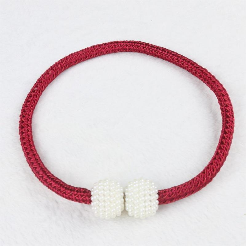 1/4PCS Pearl Magnetic Curtain Clip Curtain Holders Tie Back Buckle Clips Hanging Ball Buckle Tie Back Curtain Decor Accessories