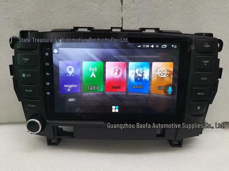 Android Smart Navigation with Voice Control & Built-in CarPlay for Hongqi Shengshi - 4G, Gaode, Eight-Core