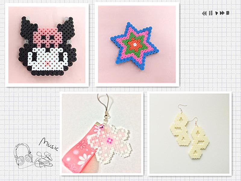 In-Stock 48-Color 5mm Perler Beads Set: Handmade Puzzle Pegboard for DIY Early Education Children's Toys