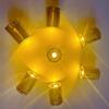 20Pcs Mini LED Decorative Lights Easy Twist on Operation No Wiring Lights Miniature Craft Lights for Doll Houses Paper Lanterns DIY Scenes And