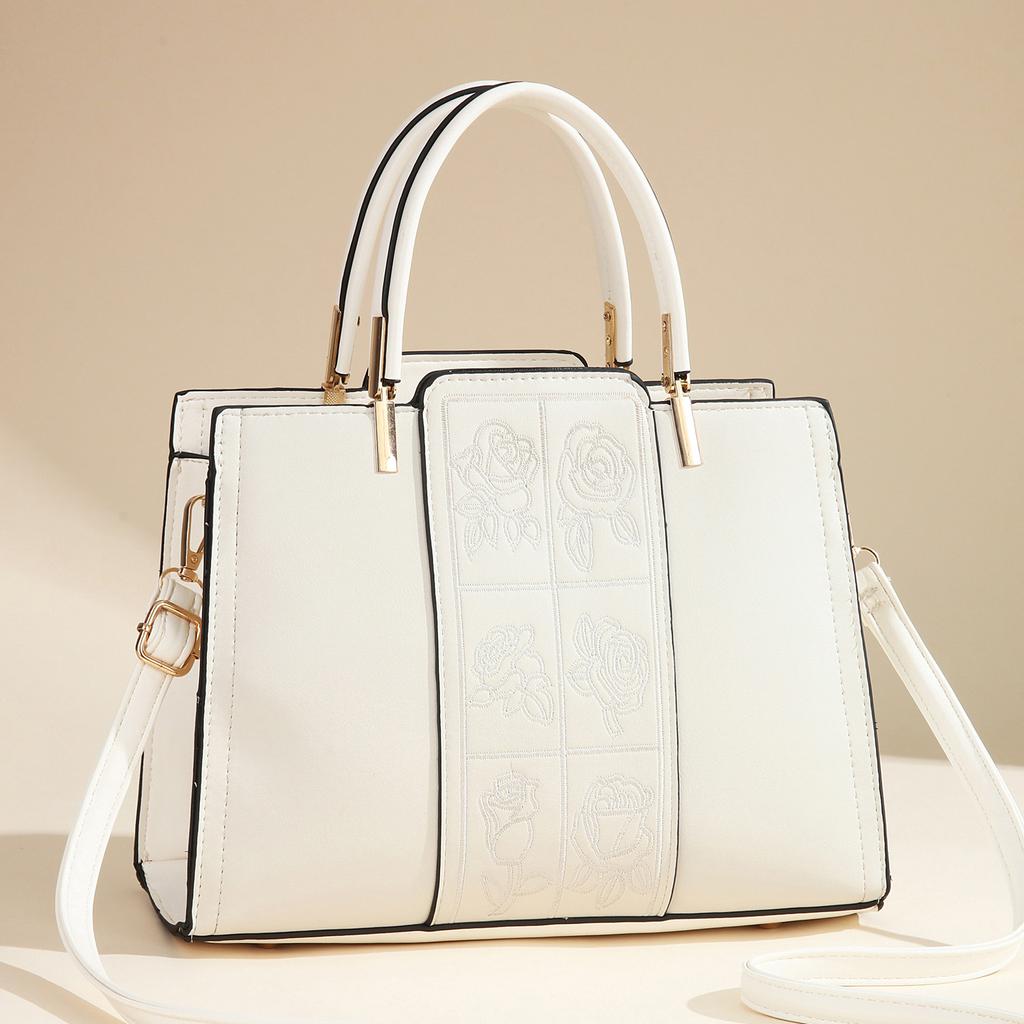 High sense mother bag, wedding bag for women, large capacity 2025 new middle-aged messenger bag, red mother-in-law wedding bag