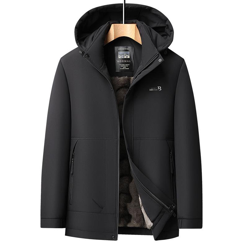 Men's Cotton Padded Jacket With Winter Warmth And Windproof Cotton Jacket, Loose Casual Jacket, Thick Jacket