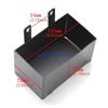 12QM High Efficiency Battery Box Small Metal Battery Tray Shockproof Motorcycle Battery Storage Box for Mini Motorcycles