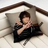 For A-Ateez K-Kim Hong Joong Throw Pillow Case Sham 45X45Cm 40X40Cm Square Car Pillowcase Pad Cushion Cover