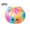Sensory Fidget Toys for Kids Colorful Bun Squeeze Toy Soft Cute Christmas Stocking Stuffers Children Stress Relief Toy Adults Anxiety Reducer Travel