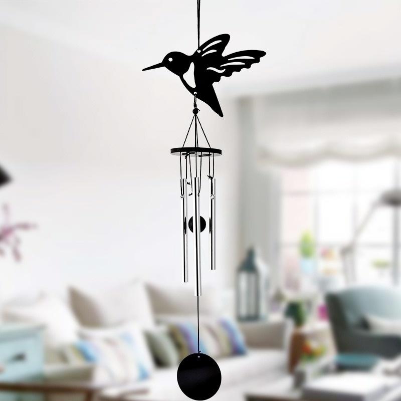 Handmade Multi-pipe Music Wind Chimes Metal Crafts Creative Gift Home Decoration Pendant