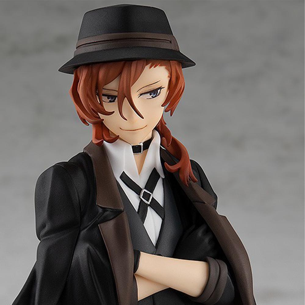 Figure Anime BSD Nakahara Chuuya Action Figure Dazai Osamu Statuetta Bella posa in piedi Collezione Modello bambola Giocattolo Regalo Anime