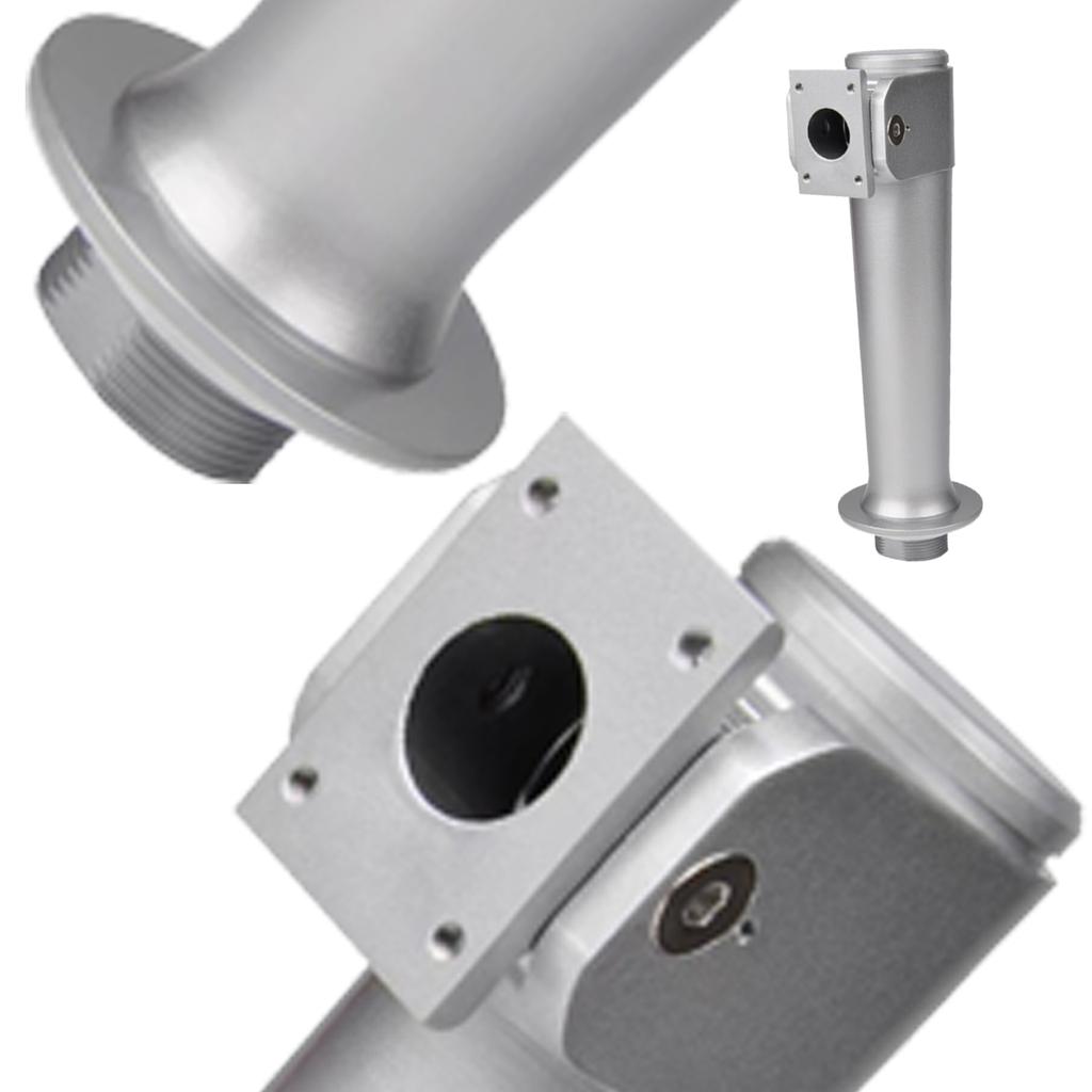 Upgrades Aluminum Stand Weatherproof Metal Face Recognition Stand Holder for Face Recognition & Access Control Devices