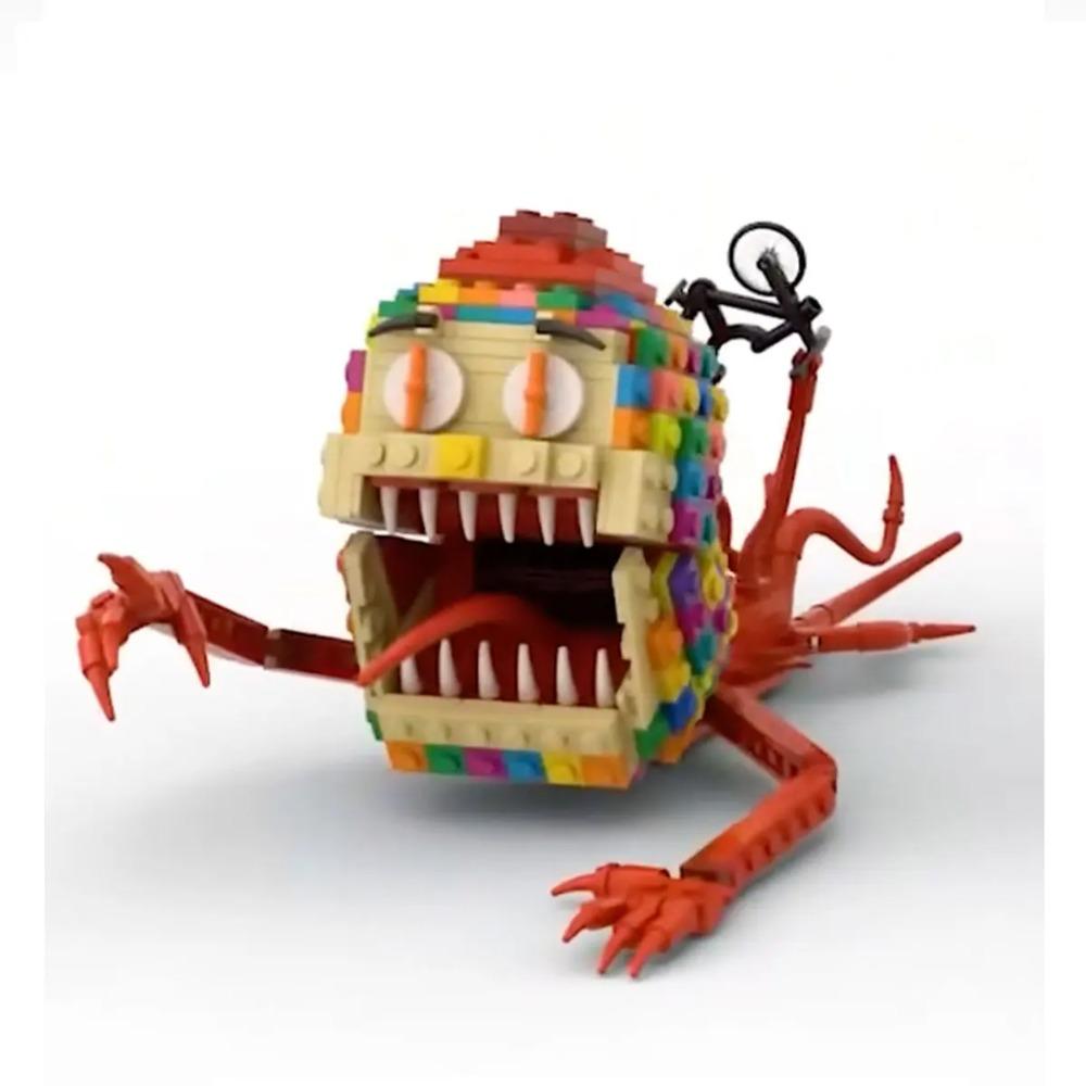 Nowy Zestaw Klocków do Budowania Postaci z Gry Horror, Zabawki Klocki z Figurkami Potworów dla Dzieci i Fanów, Unikalne Prezenty Kolekcjonerskie