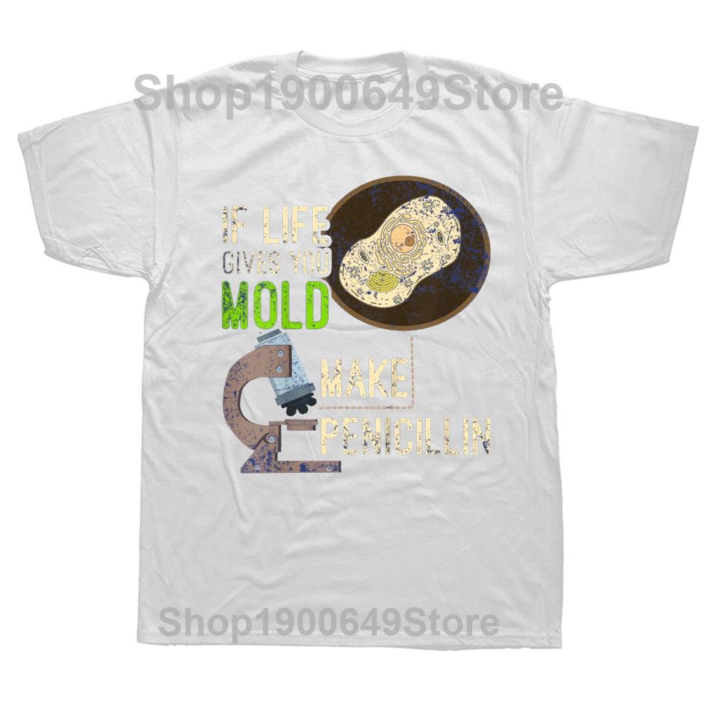 

Смешная Микробиология Плесень Пенициллин Ученый Подарок Биология Футболки Графические Хлопок Уличная Одежда Короткий Рукав День Рождения Футболка Мужские S