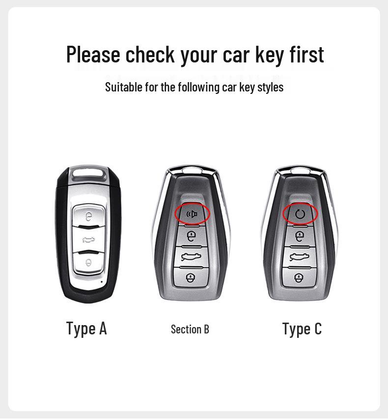 Geely Key Cover for Emgrand, Xingrui, Xingyue L, Binrui, Coolray, Boyue, Binyue GS
