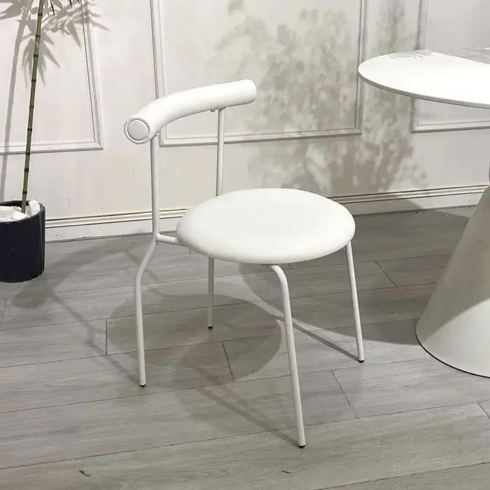 Nordic Dinning chairs Room Furniture Dining room modern Dining table lounge plastic chairs designer luxury Cake Home Furniture