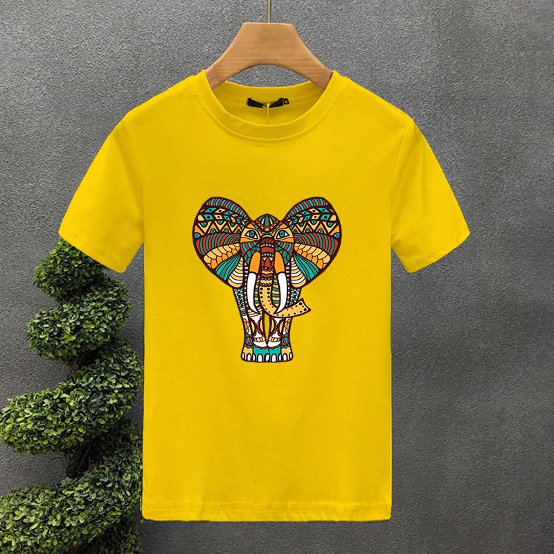 Luxury Thailand Elephant For Men's T-shirt Cotton High Quality Creativity Printing Summer Tees Brand Tops Unisex Oversized S-7XL