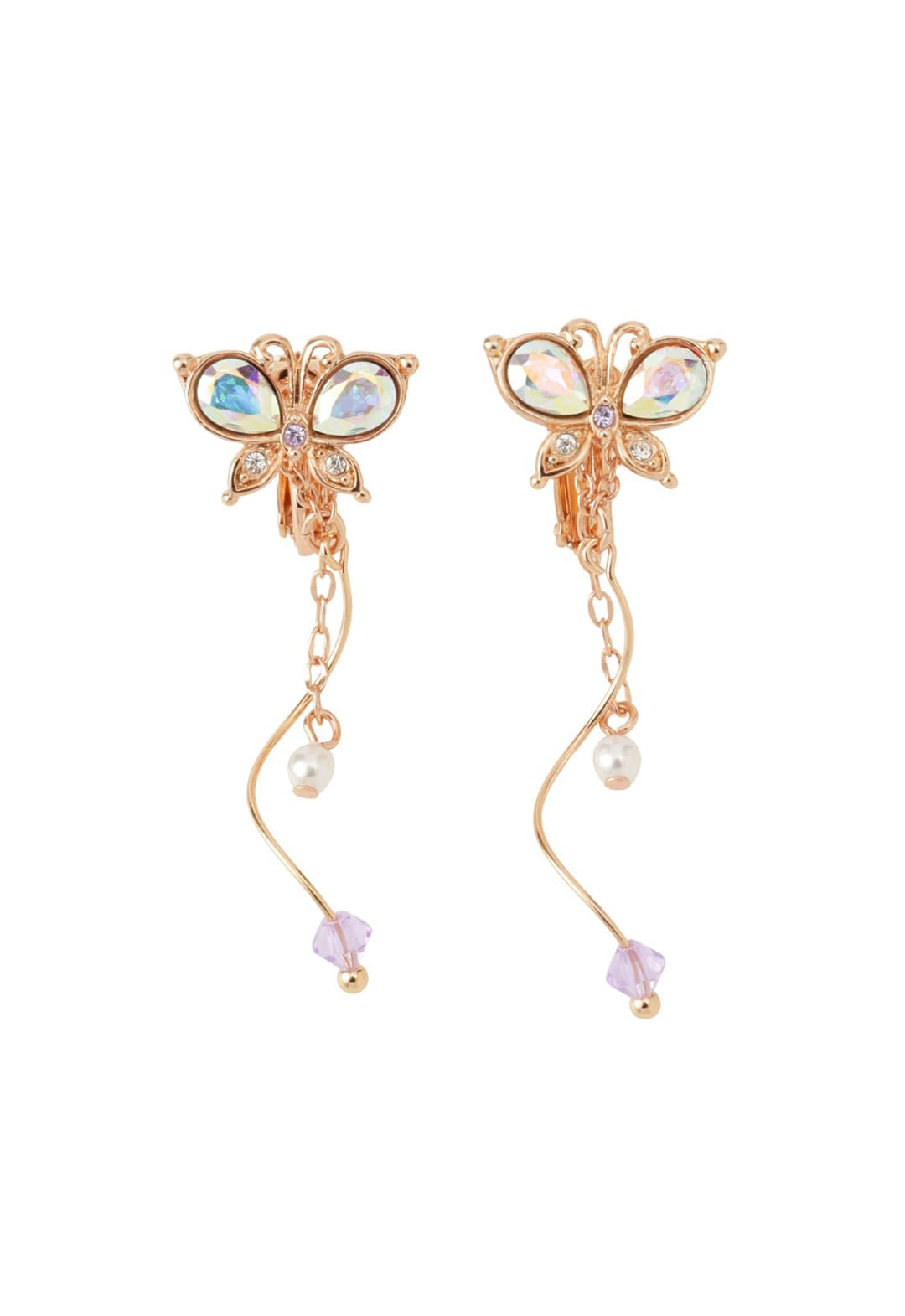 

Anna Sui Butterfly Motif Earrings SAME1506 XP рожевий
