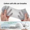 Seiden Sommer Herren Dünne Kurze Socken, Atmungsaktiv und Schweißabsorbierend, Kühlendes Gefühl, Geruchshemmend, Mittellange Kurze Socken aus Seide