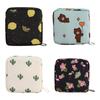 Four Portable Sanitary Napkin Storage Bags  Reusable Menstrual Products Bag with Zipper  Travel Sanitary Napkin Storage Pouch  Cosmetic Bag Change