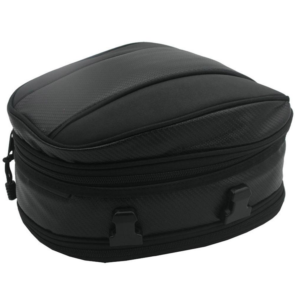 Motorcycle Tail Bag Multifunctional Motorbike Backseat Bag Rear Seat Luggage Storage Bag with