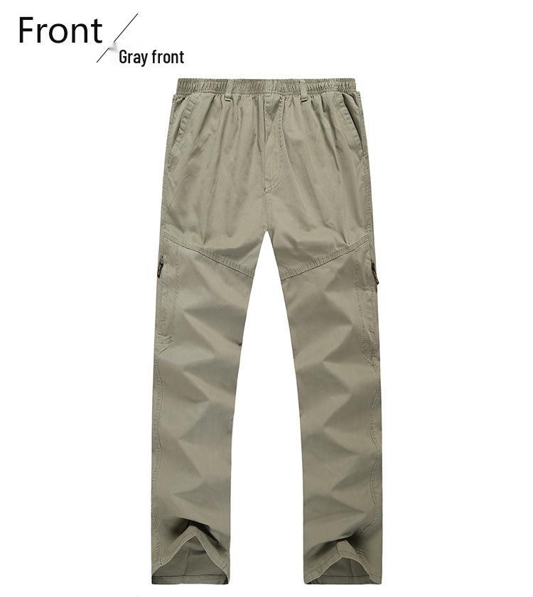 Men's Plus Size Pure Cotton Casual Sports Pants