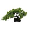 Small Artificial Bonsai Pine Tree Simulation Potted Plants Desktop Display Tree for Windowsill Home Office Decoration Ornaments