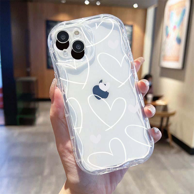 Case For Vivo V60 V40 V50 Lite Y31 5G Y33S Y21S Y28 4G Y17S Y04 Y03 Y29S Y28S Y18 Y400 Bracelet Chain Fashion Love Heart Cover