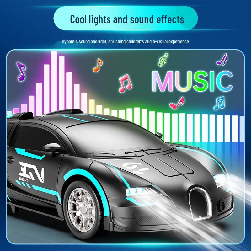 JJR/C Bugatti Transforming RC Robot Car