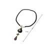 Bee Double-Layer Single-Layer Fashion Agate Medieval Vintage Western Antique Niche Design Necklace