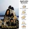 1pc Lord of the Rings Return of the King Flannel Blanket Soft Warm Throw for Home, Office, Travel, All-Season Cozy Bedding GiftL1215