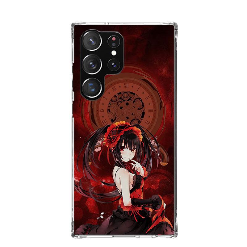 Date A Live Tokisaki Kurumi Phone Case For Samsung Galaxy S26 S25 Edge S24 S23 FE S22 Ultra S21 Plus S20 + Fundas Cover Coque Ga