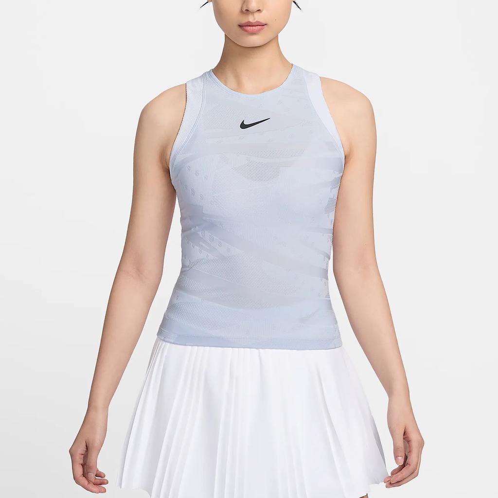 Nike Tank Tops Women's White Crew Neck Moderate FZ6476-085