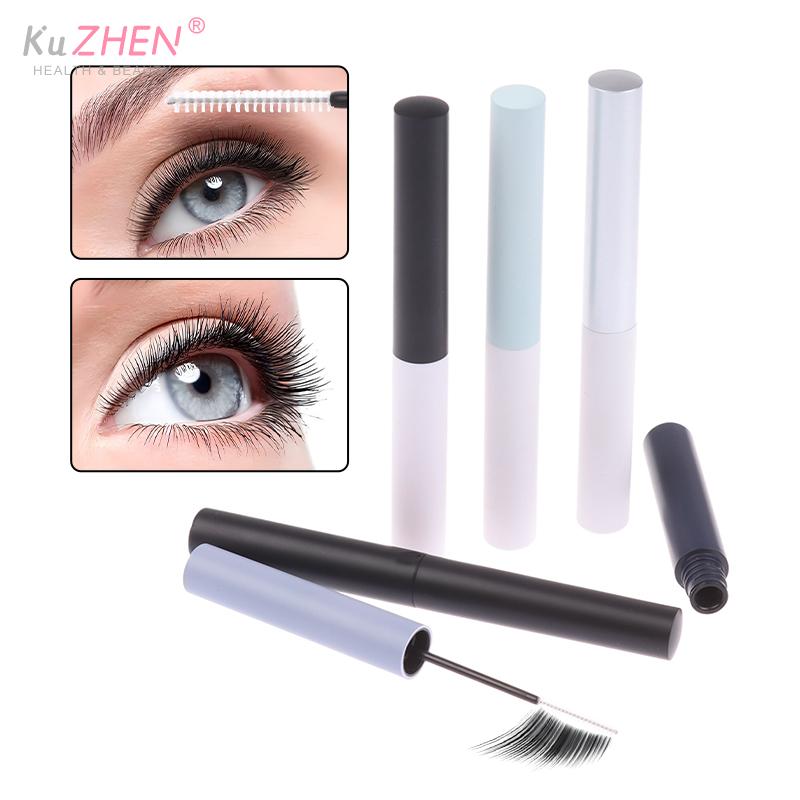 1PCS 5ML Empty Mascara Tube With Ultra Fine Brush Wand Liquid Eyeliner Mascara Bottle Eyelash Elongation Refillable Containers