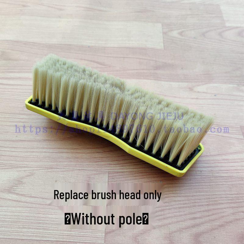 Telescopic Handle Car Wash Brush with Soft Bristles & Water Spray