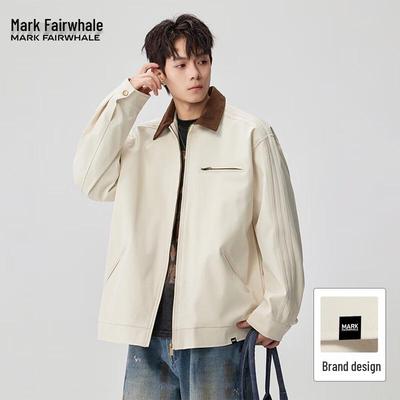 Mark Hua Fei Herren Japanische Retro Workwear Jacke