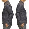 Kojima Jeans 13oz Denim Stretch Single Breasted Rider American Biker RNB-5047 Jacket, Casual, Motorcycle, Style, Men's (XXL)