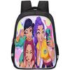 Kpop Demon Hunters Childrens Backpack With Breathable Oxford Fabric For School Use