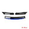 Kit Caroserie Spoiler Splitter Diffuzor Buza Bara Fata Universala Auto Roșu Negru Albastru Splitter Canard Plastic ABS Modificare Auto