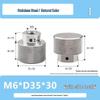 Hongkangming Stainless Steel Knurled Hand-Twist Nut for M3-M12.