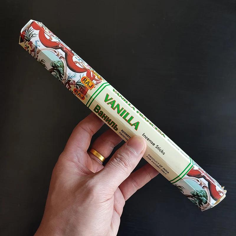 Y 20 Varillas/caja Incienso Indio Salvia Blanca Lavanda Aromaterapia LÍNEA PALO SANTO Varilla de Incienso Hogar Dormitorio Baño Fragancia para el Hogar Tibetano