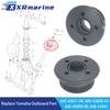 64E-43821-00 2 Peças Tampa do Parafuso da Extremidade da Calota do Cilindro Inclui Vedações para Motor de Popa Yamaha 115 a 250 HP 64E-43821-09 4E-43800-00