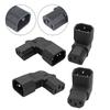 Male To Famale AC Plug Converter 3Pin Extension Plug Professional AC Adapter  Electrical Connection