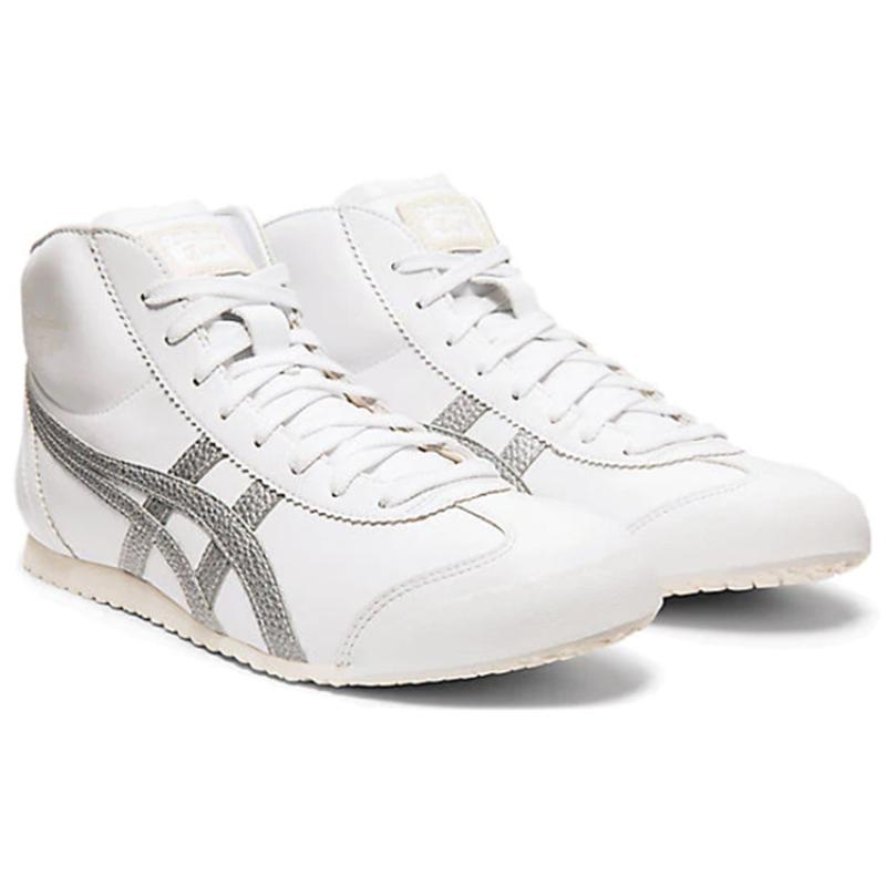 ONITSUKA TIGER Mexico Mid Runner 'White Grey' Sneakers 1183A594-100